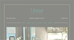 Desktop Screenshot of lileseskincare.com